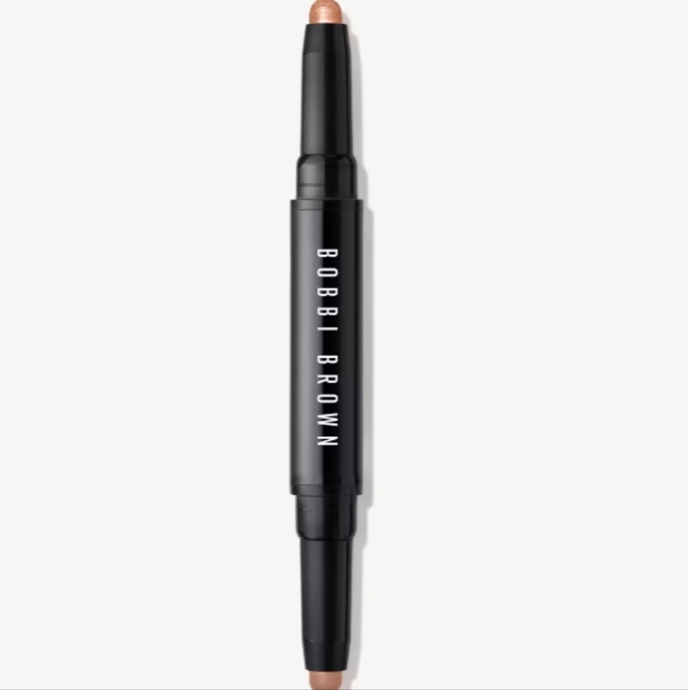 BOBBI BROWN Golden Pink Shimmer/Taupe Matte Dual-Ended Long-Wear Cream Shadow